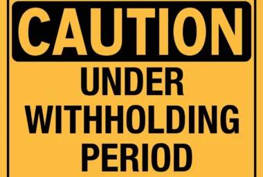 Withholding Period